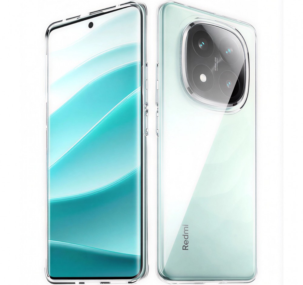 Xiaomi Redmi Note 15 4G vékony szilikon hátlap,Átlátszó - Image 2