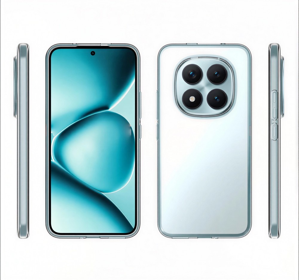 Xiaomi Redmi Note 15 4G vékony szilikon hátlap,Átlátszó - Image 3