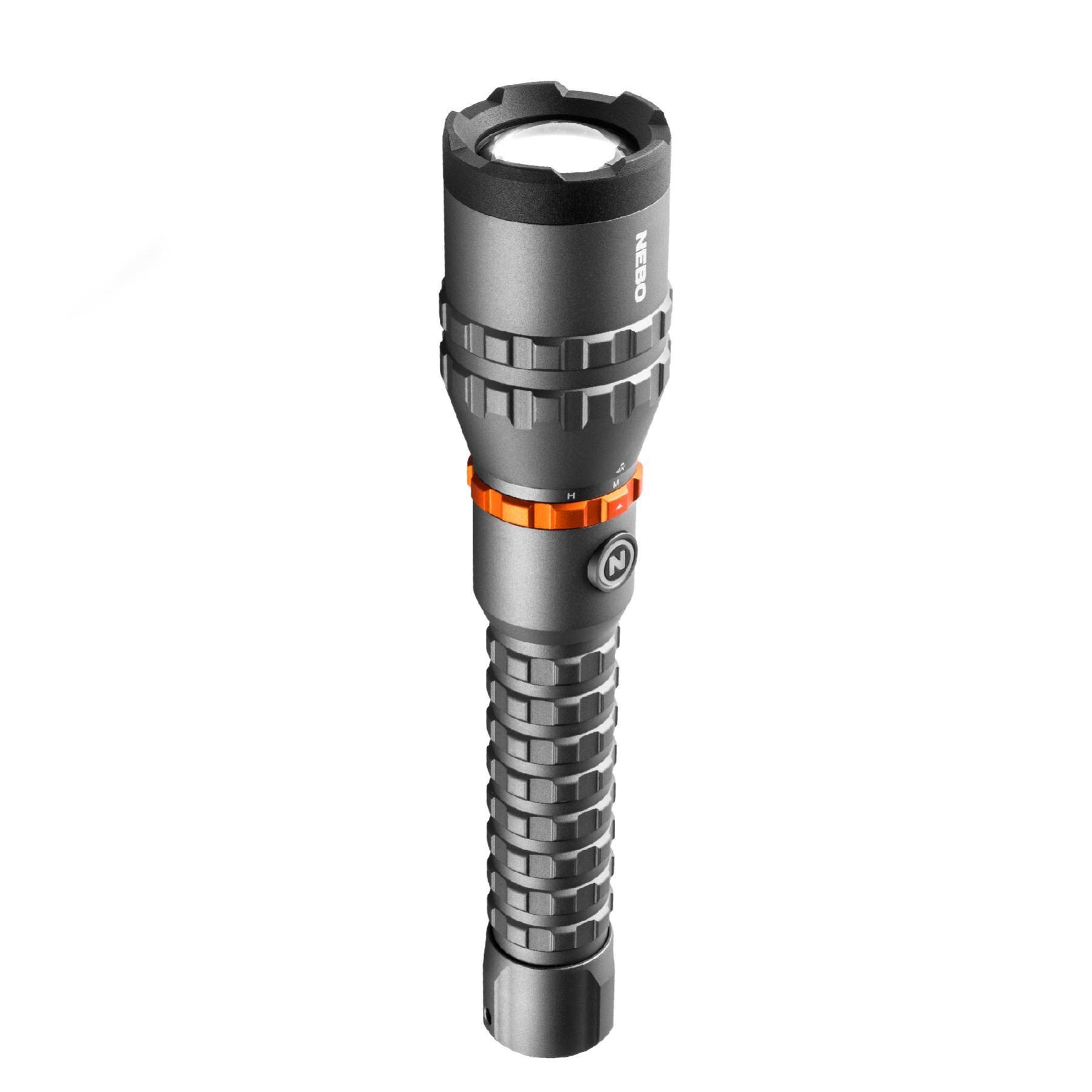 NEBO DAVINCI™ 8000 elemlámpa, NEB-FLT-1016-G, 8000 lm, akkumulátoros, 4x zoom, IP67, power bank, 5000 mAh, 5 funkció, USB-A - USB-C töltőkábel - Image 2