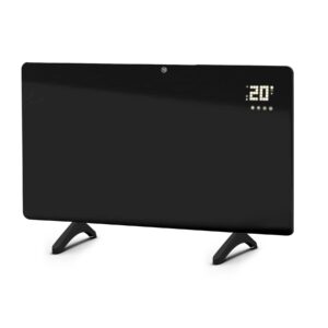 HOME FKIS600WIFI hordozható/fali infrasugárzó fűtőtest, 600 W, beltéri, hangtalan, digitális termosztát, ECO üzemmód, gyerekzár, IP44, túlmelegedés elleni védelem