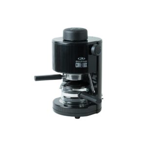 Szarvasi SZV-620 CAFE LUX kávéfőző, 800W, fekete színű, gőzcsappal, üveg kiöntő, biztonsági szelep, 304kPa nyomás