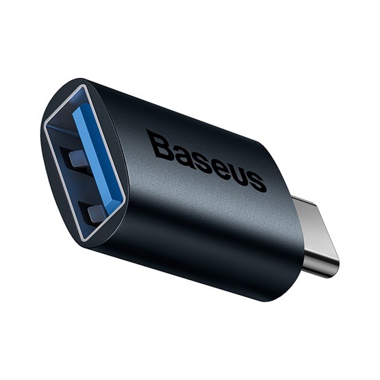 Baseus Ingenuity Mini USB Type-C – USB Type-A OTG adapter, kék - Image 2