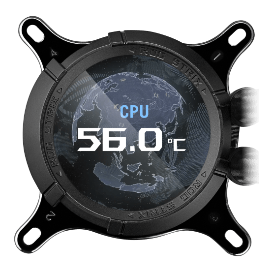 ASUS ROG STRIX LC III 360 - ARGB LCD - Vízhűtés - Image 3