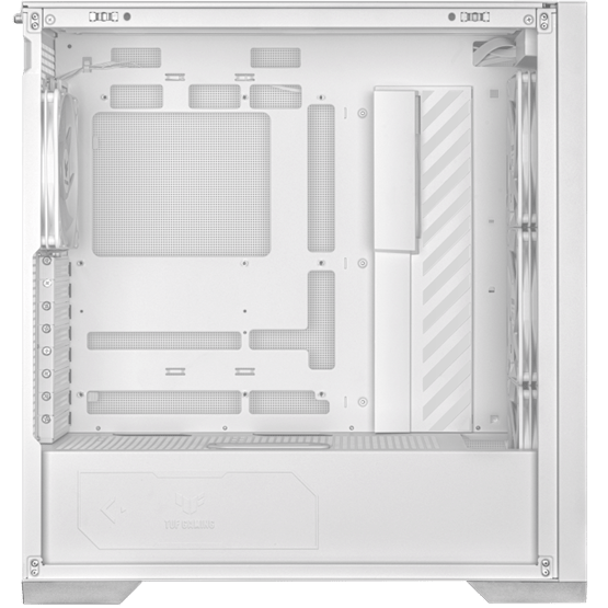 Asus TUF GAMING GT302 TG ARGB WHITE - midi számítógépház - Fehér - Image 3