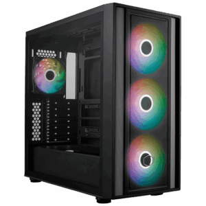 Cooler Master Midi - CD600 + ST4 fans + MWE Gold V2 750W - CD600-KHNN75-S00