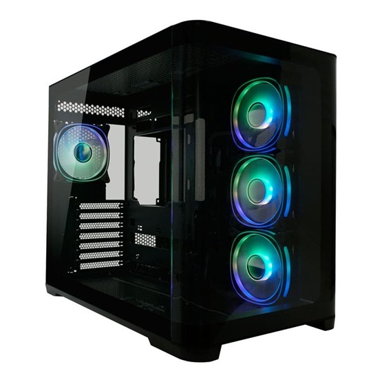LC Power - LC-8001B-ON hangszigetelt ATX ház - Image 2