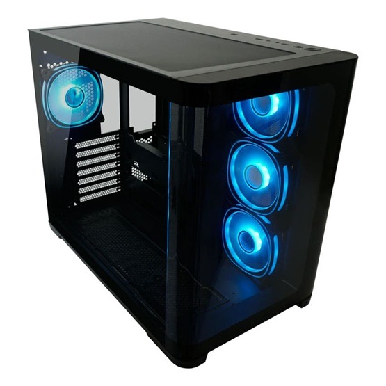 LC Power - LC-8001B-ON hangszigetelt ATX ház - Image 3
