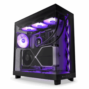 NZXT Midi - H6 Flow RGB - Matt fekete - CC-H61FB-R1