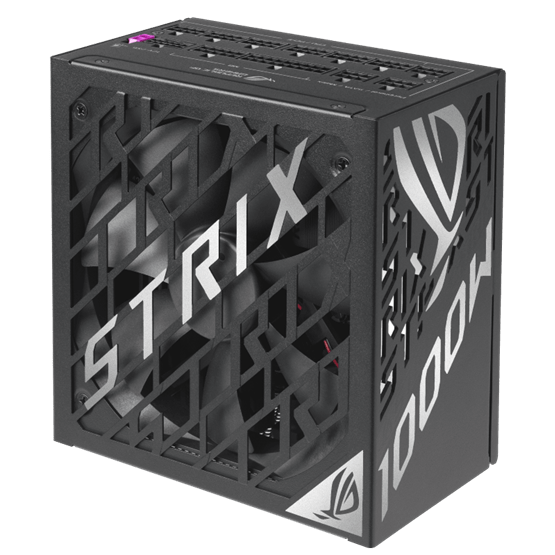 Asus ROG Strix  1000W - ROG-STRIX-1000P-GAMING- 80+ Platinum - ATX 3.1- Moduláris - fekete tápegység - Image 3