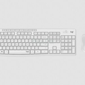Logitech MK295 Silent wireless keyboard +mouse White HU