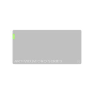 Artimo Desk Mat Micro Series (80x40cm) Mikroszálas textil egérpad Világos szürke