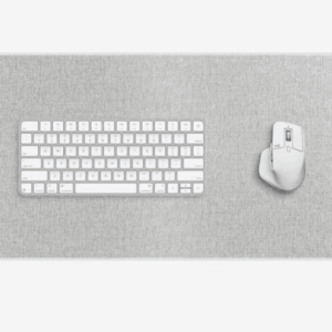 Artimo Desk Mat - Loom Series - L (90x45 cm) - Világos szürke