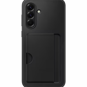 Samsung A56 5G kártyatartós hátlap, Fekete