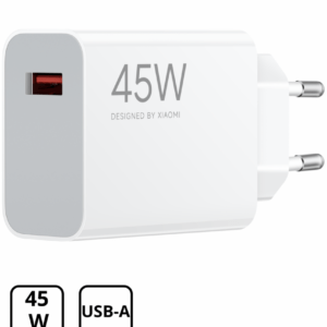 Xiaomi 45W hálózati gyorstöltő, USB-A, fehér BHR07SLEU