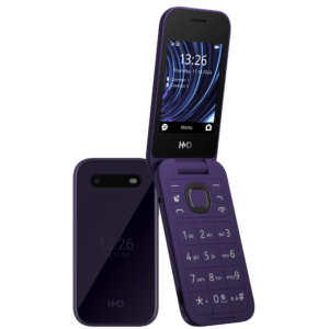 HMD 2660 FLIP 4G DS lila kártyafüggetlen mobiltelefon