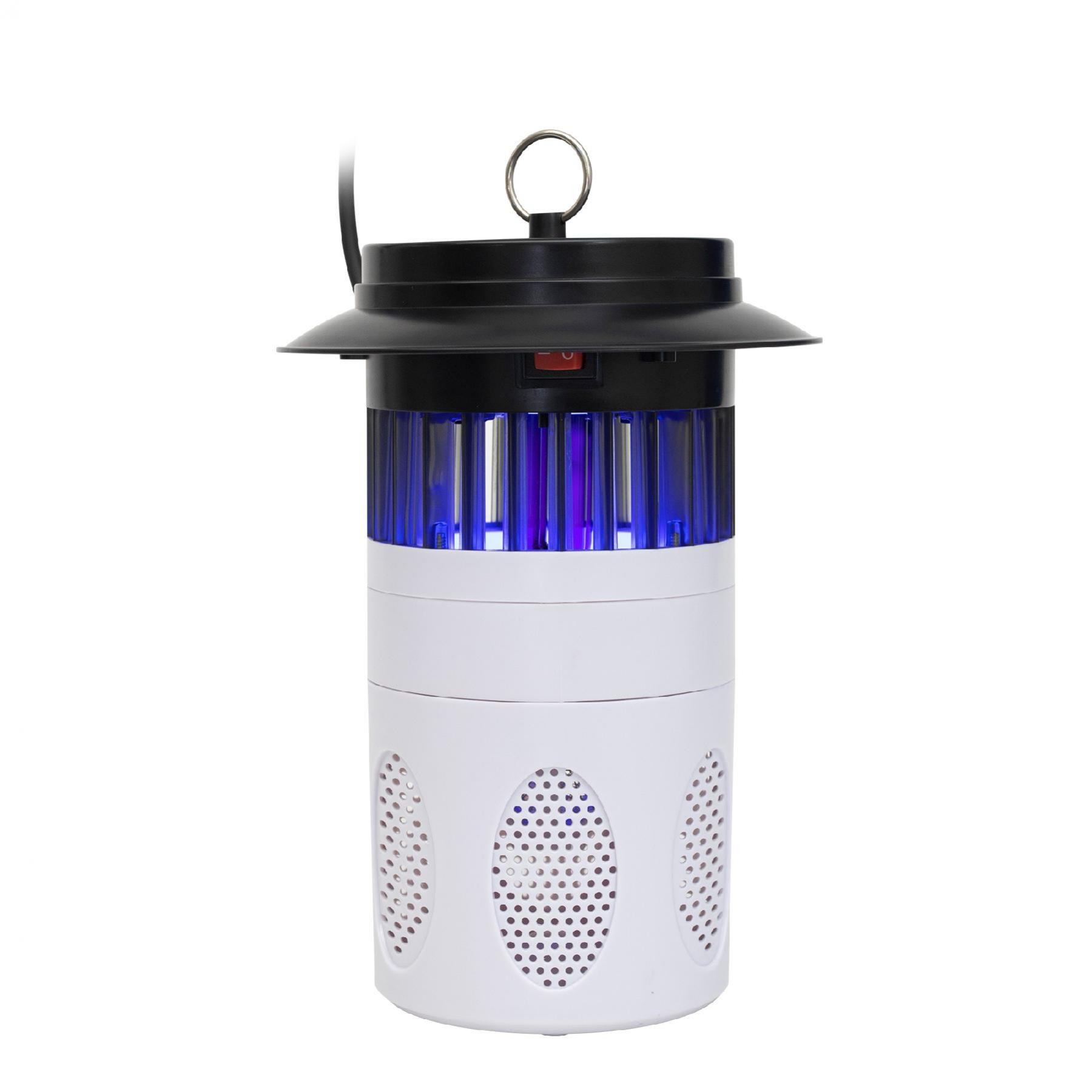 Home IKF 40 ventilátoros beltéri rovarcsapda, 40 m2 hatókörzet, UV-A fény, rovargyűjtő kosár, 1 x 7 W fényforrás - Image 2