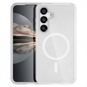 Samsung Galaxy S26 Plus csillámos szilikon telefontok, Átlátszó