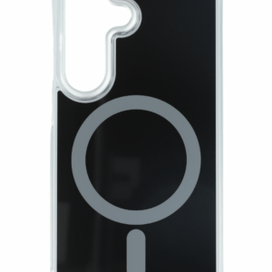 S26 slim lézernyomott mágneses tok, Fekete