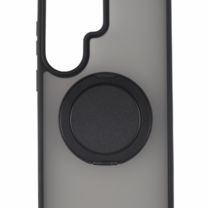 S26 Ultra mágneses 360° forgatható tok, Fekete