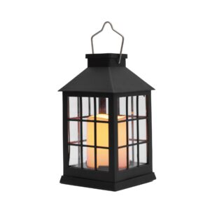 Home MXLTN1 napelemes lámpás, 1db melegfehér LED, valósághű lángeffekt, akkumulátor, 6db-os display