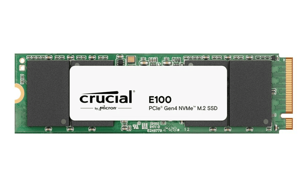 Crucial 480GB M.2 2280 NVMe E100 SSD