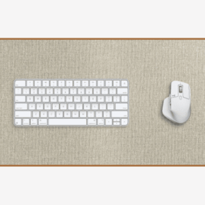 Artimo Desk Mat - Loom Series - S (60x30 cm) - Bézs - Prémium szövet egérpad