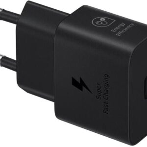 Samsung EP-T2510NBEGEU 25W USB-C hálózati töltő fej, fekete