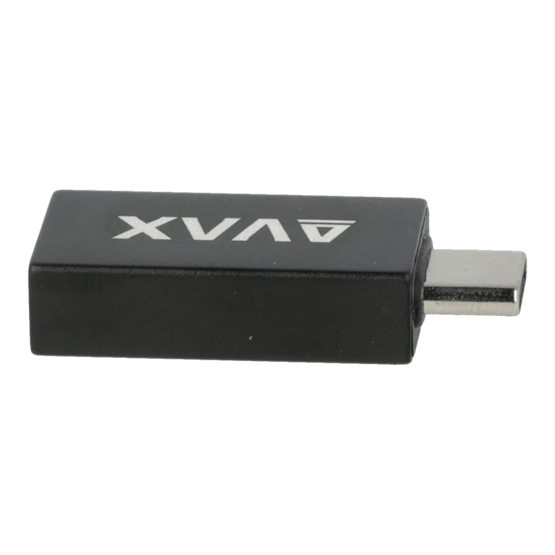 AVAX AD602 CONNECT+ Type C - USB A OTG adapter - Windows/MacOS - Image 2