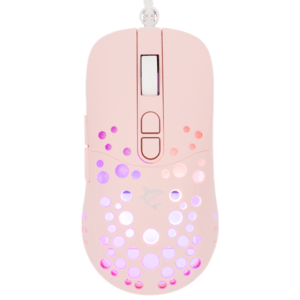 White Shark GM-9004P TRISTAN Vezetékes gamer egér - Rózsaszín
