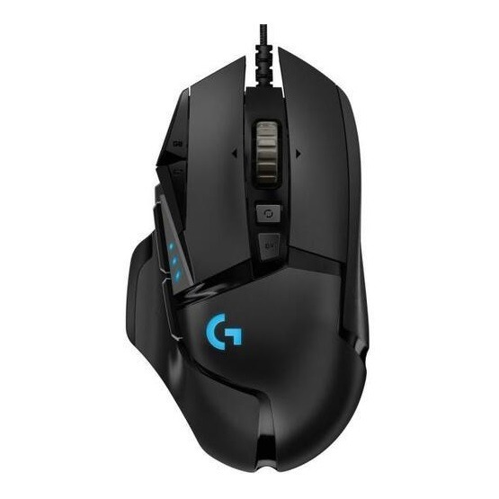 Logitech G502 Hero Gamer egér - Fekete - Image 2