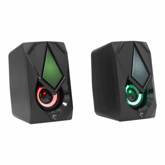 White Shark GSP-619 BEAT 2.0 hangszóró 6W - RGB LED fényeffekt - fekete