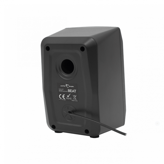 White Shark GSP-619 BEAT 2.0 hangszóró 6W - RGB LED fényeffekt - fekete - Image 3