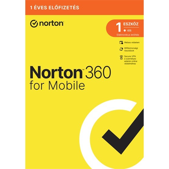 Norton 360 Mobile - 21459990 - HU 1 felhasználó, 1 eszköz/1 év, dobozos - Image 2