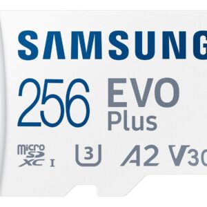 Samsung EVO PLUS (Blue Wave) 256GB CL10 memóriakártya
