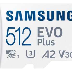 Samsung EVO PLUS (Blue Wave) 512GB CL10 memóriakártya