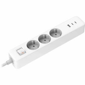 XIAOMI 20W Power Strip (2C1A) kapcsolós fehér elosztó BHR07UKEU