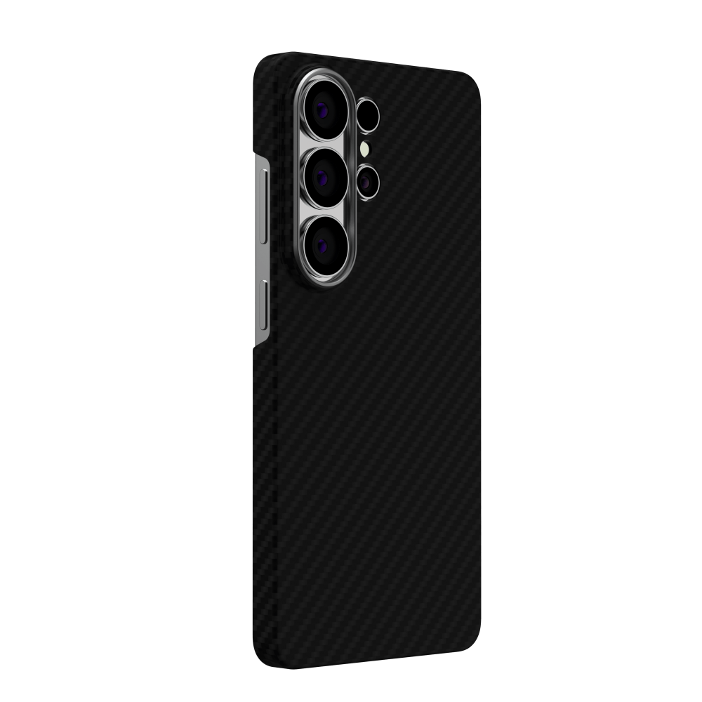 Aramid mágneses karbon tok, Samsung S26 Ultra, Fekete - Image 2
