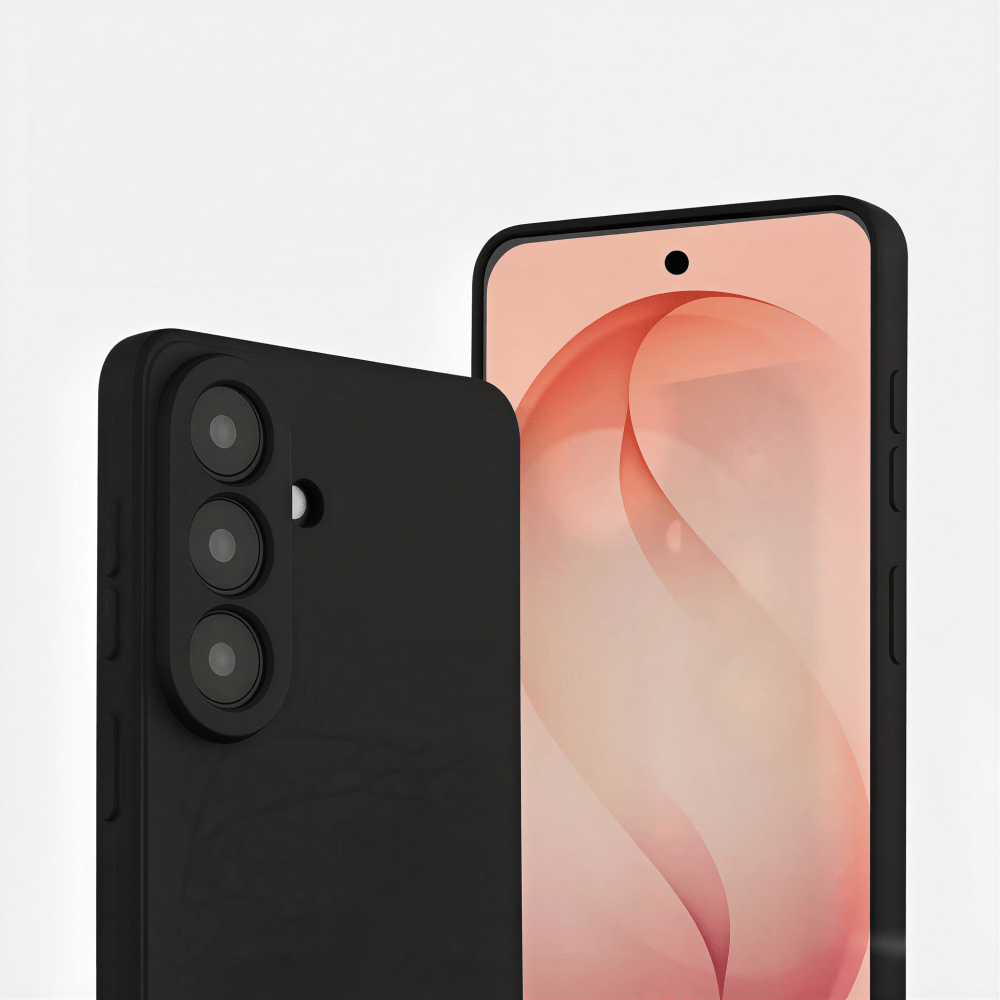 Premium szilikon tok, Samsung A37, Fekete - Image 2