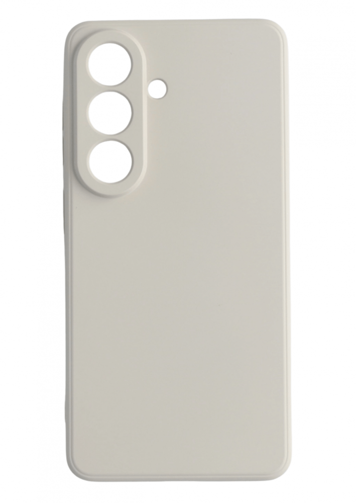 Premium szilikon tok, Samsung A37, Tört fehér