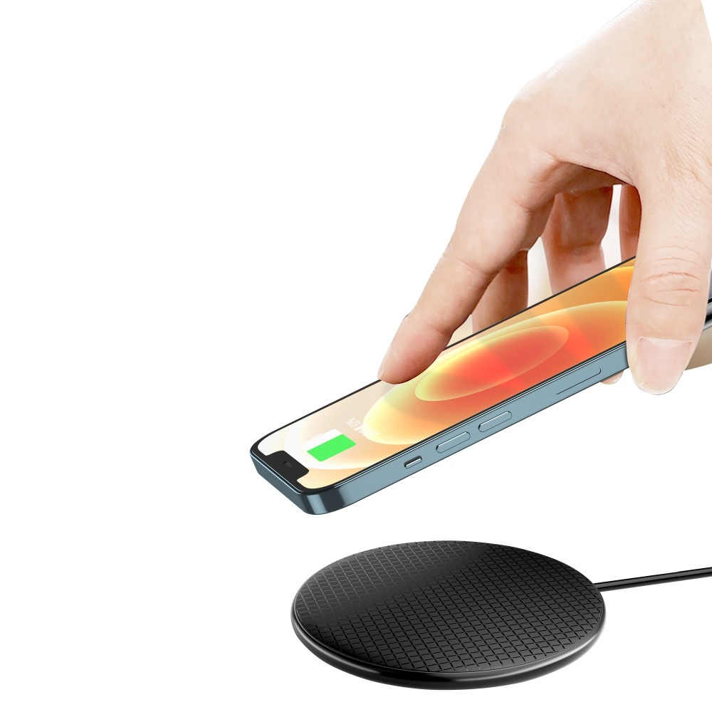 XO wireless gyorstöltő 15W, WX020, Fekete - Image 3