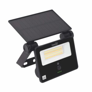 HOME FLP1101SOLAR napelemes LED reflektor, 28 db SMD LED, 1100 lumen, 3 féle színhőmérséklet, mozgásérzékelő, távirányító, IP65