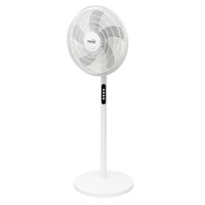 HOME SF16C álló ventilátor, 50 W, 40 cm lapátátmérő, 3 fokozat, oszcillálás funkció, fehér