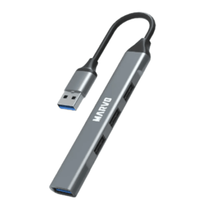 MARVO UH-ATC01 USB HUB - USB-A - 4x USB-A, 1x USB-C