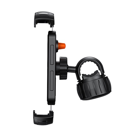 Baseus QuickGo kormányrúdra rögzíthető, kerékpáros telefontartó, fekete - Image 2