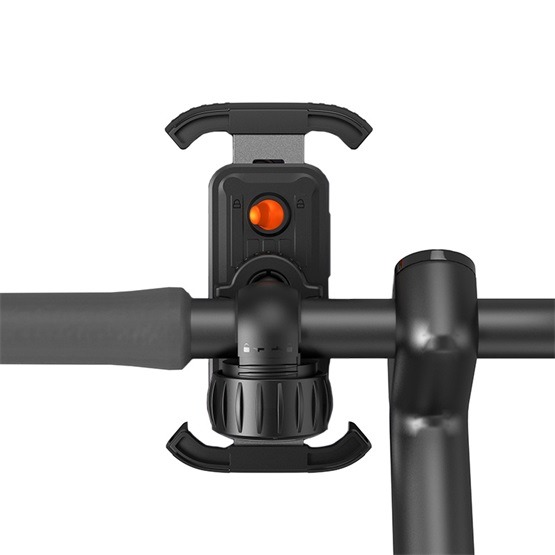 Baseus QuickGo kormányrúdra rögzíthető, kerékpáros telefontartó, fekete - Image 3