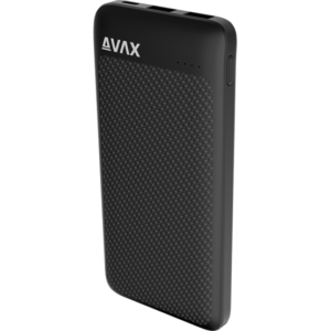 AVAX PB120 LIGHTY+ 20W 10.000mAh powerbank USB-C (PD 3.0) + 2×USB-A, fekete