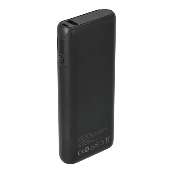 AVAX PB202B VITALITY PD/Type C 65W+QC 18W gyorstöltő Powerbank 20.000mAh, fekete - Dobozsérült termék - Image 2
