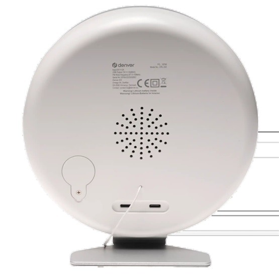 Denver CRL-342 - FM rádiós ébresztőóra ébresztőfénnyel és természet hangokkal - Fehér - Image 3