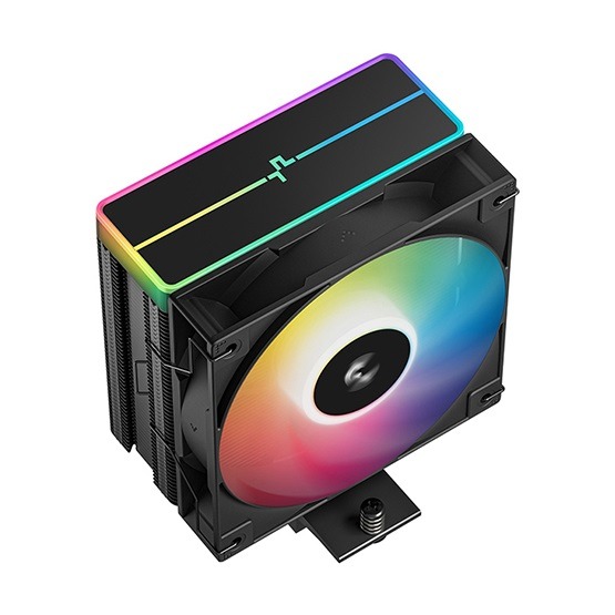 DeepCool AG400 BK ARGB V2 - Processzor hűtő - Fekete - R-AG400-BKAMMN-GJD - Image 2