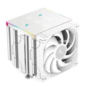 DeepCool AK620 Digital PRO WH- Processzor hűtő - Fehér - R-AK620-WHAPMN-G